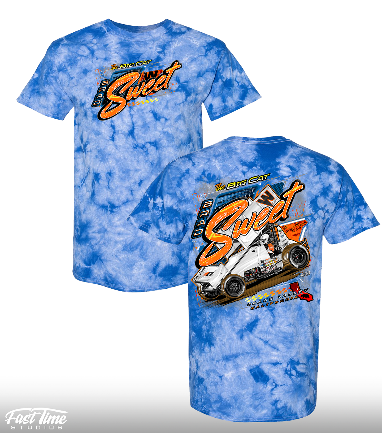 Tie Dye - Royal Blue
